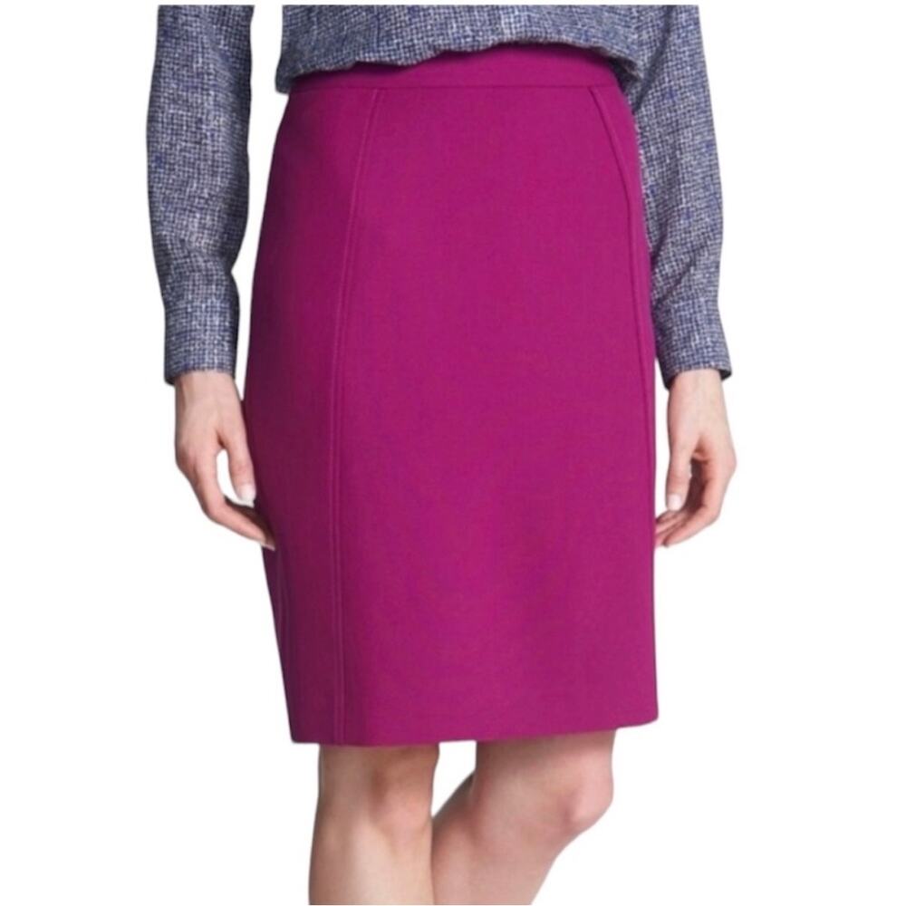 Halogen from Nordstroms, Women’s purple pencil skirt, seamed, lined, 2P